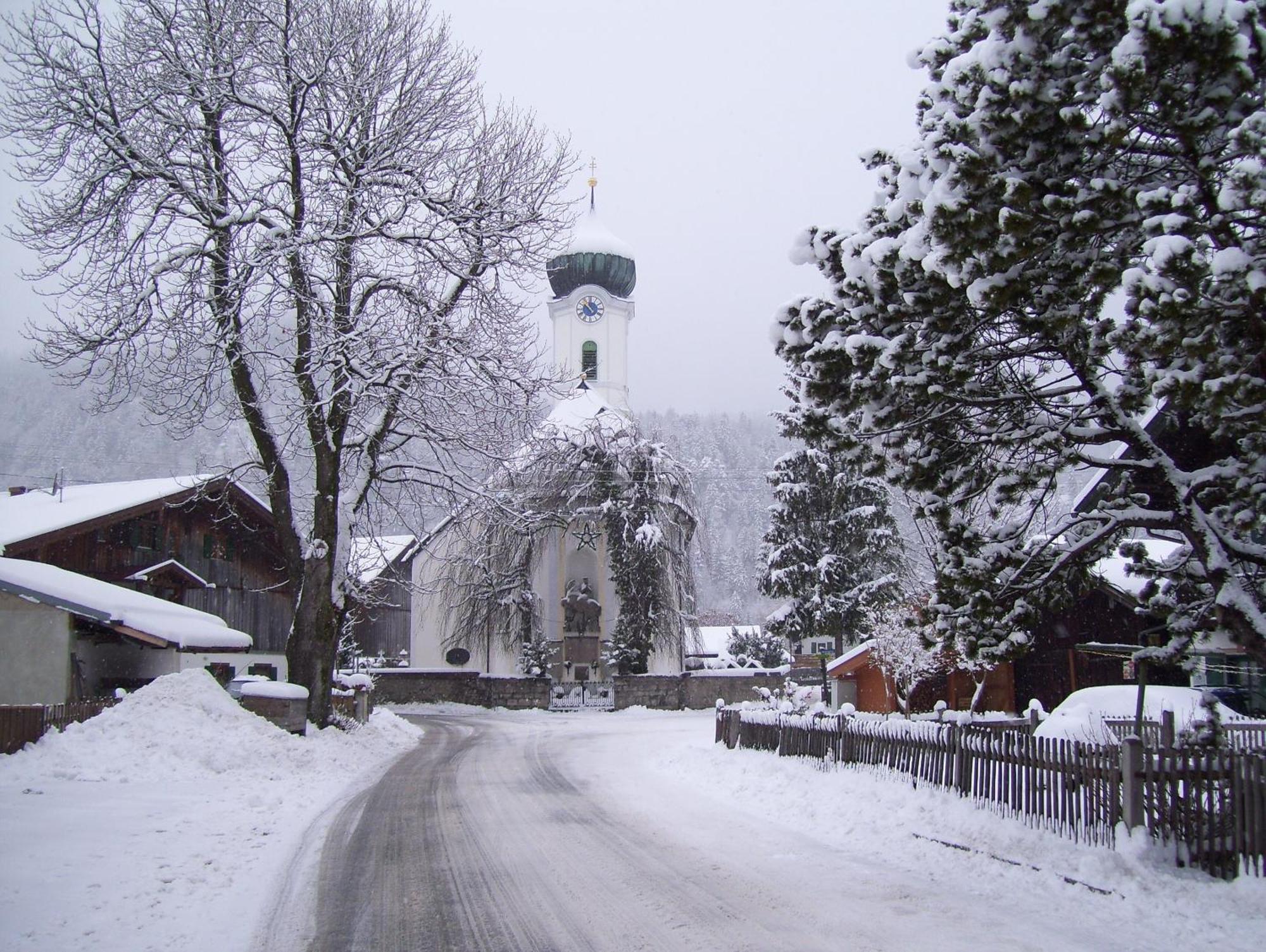 Landgasthof Kirchmayer Farchant Dış mekan fotoğraf
