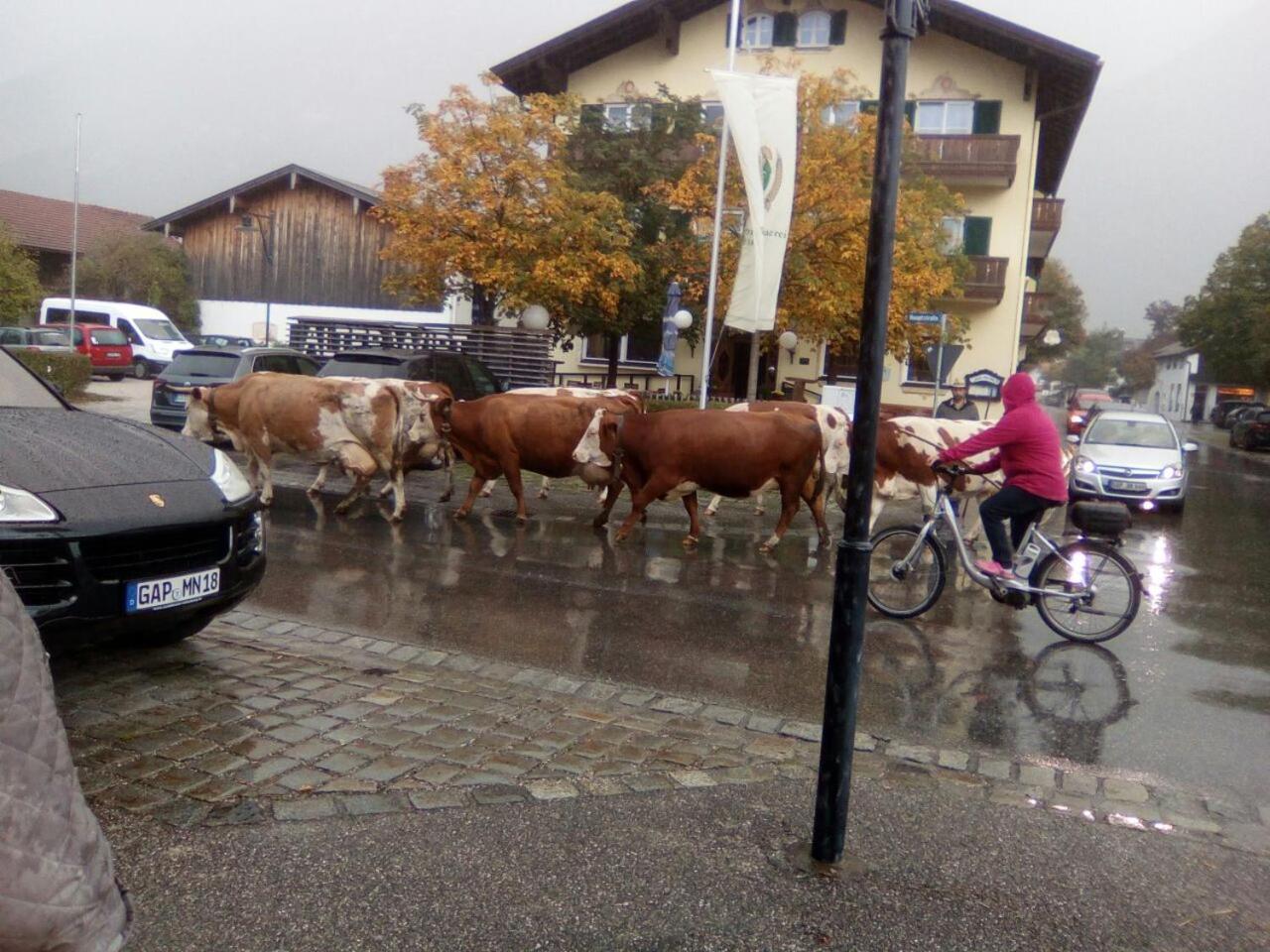 Landgasthof Kirchmayer Farchant Dış mekan fotoğraf